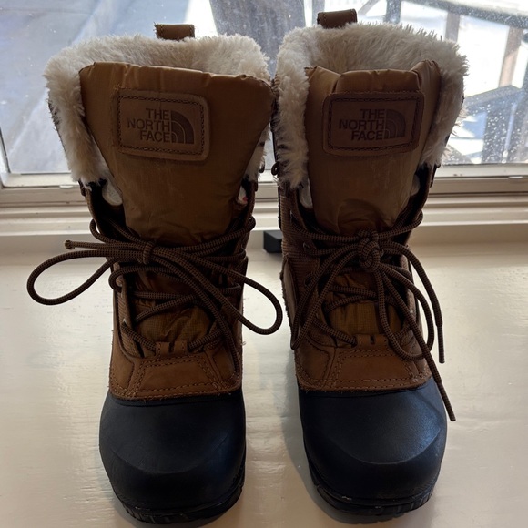 The North Face Shoes - The North Face Brown and Black Insulated Boots